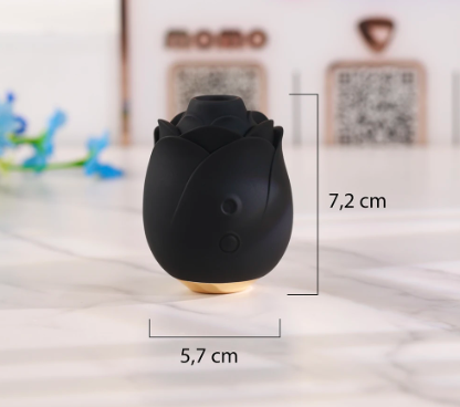 Máy Rung Thổi Âm Vật Fifty Shades Hearts & Flowers Hoa Hồng Kích Thích Pleasure Air